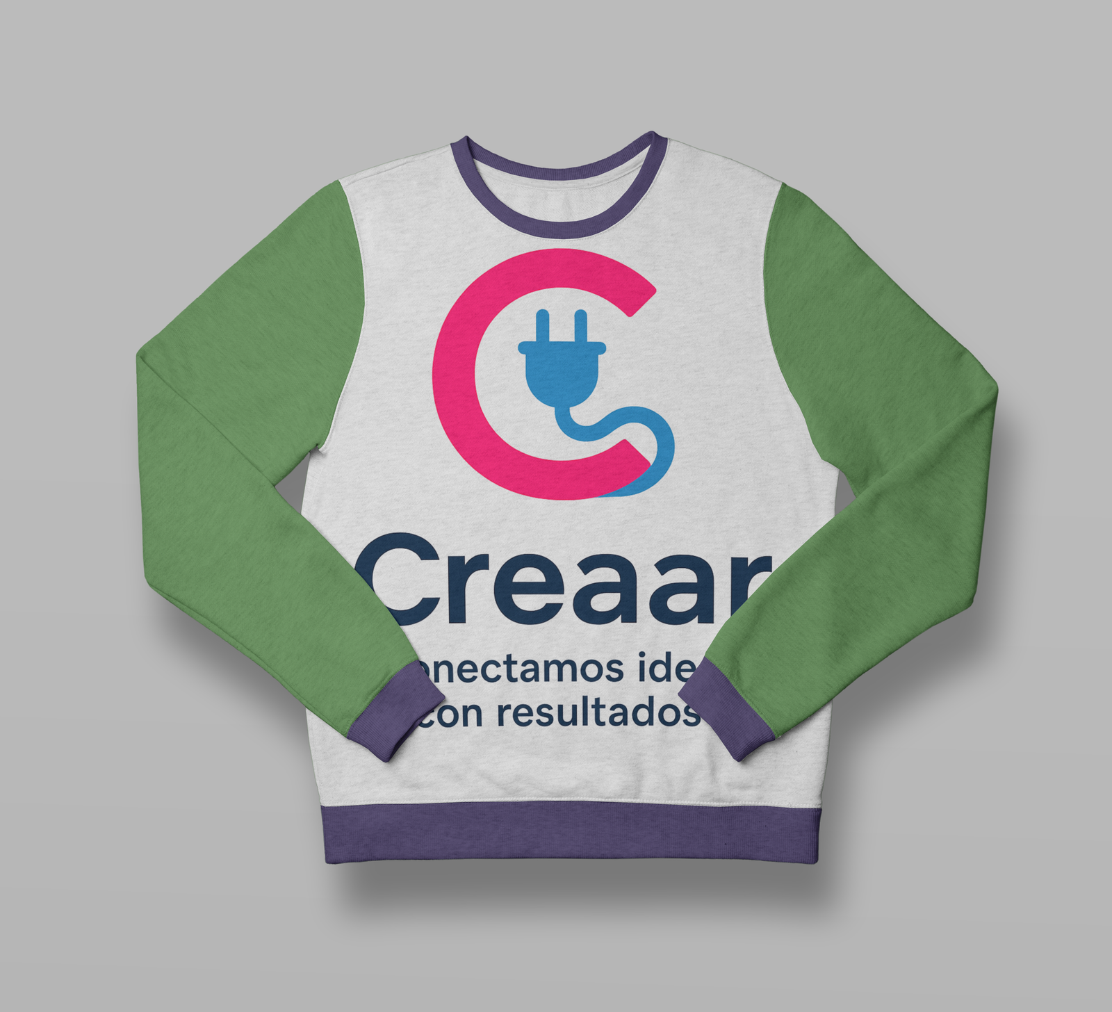 Sudaderas personalizadas con logo bordado y serigrafía Creaar