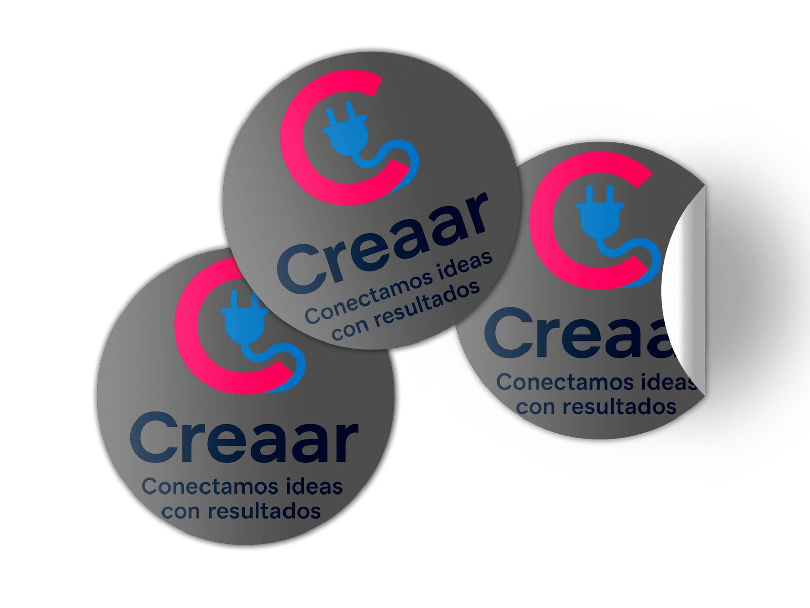 Pegatinas personalizadas Creaar en vinilo y papel